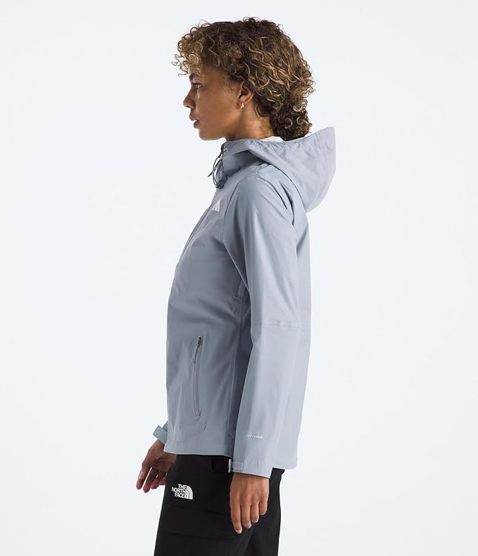 THE NORTH FACE Women's Alta Vista Rain Jacket | 3 Piece Hood With Adjustable Cinch-cord, Waterproof, Breathable