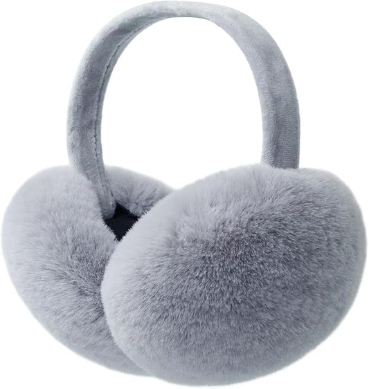 LCXSHYE Winter Ear muffs Faux Fur Warm Earmuffs Cute Foldable Outdoor Ear Warmers For Women Girls