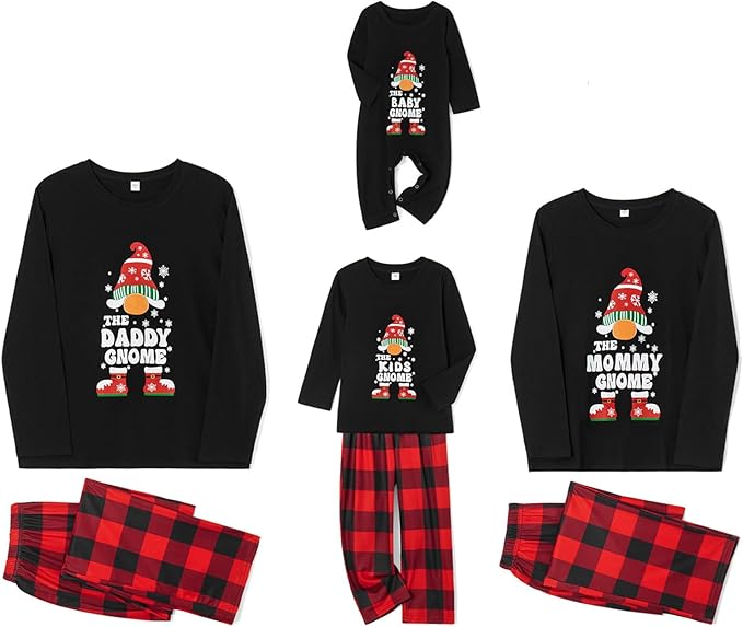 WephuPSho Christmas Family Matching Pajamas, Festive Xmas Jammies Sets for the Whole Family, Holiday Pjs Christmas