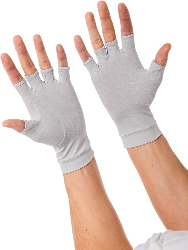 Coolibar Fingerless UV Sun Gloves - UPF 50+ Sun Protection - Ouray