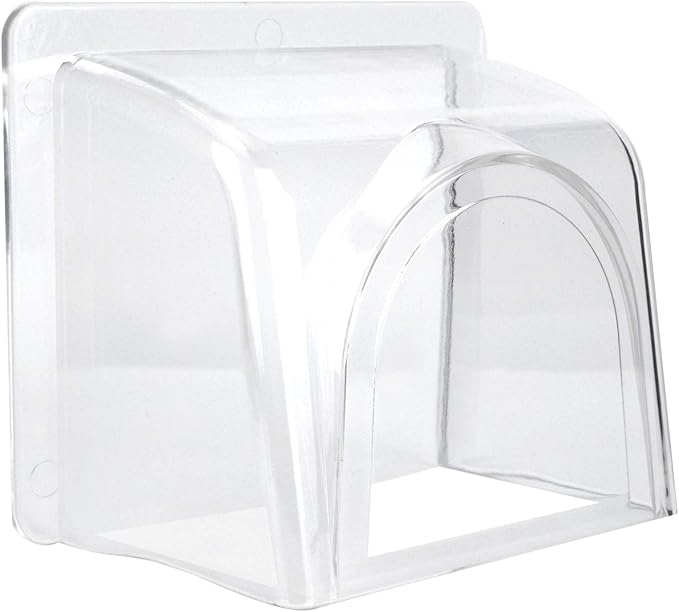 TOPINCN Plastic Rain Cover Beautiful Appearance Shell Shelter for Outdoor Access Controller Fingerprint Lock