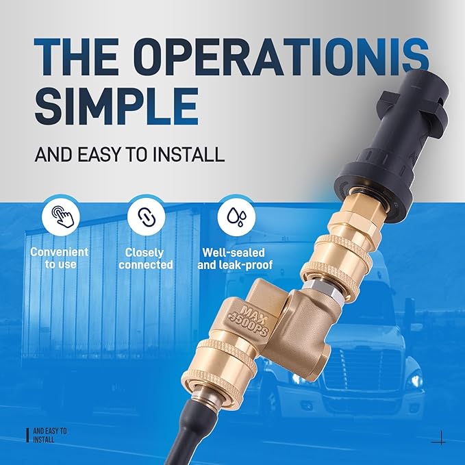 40 in Radiator Cleaning Wand,Radiator Cleaning Tool,Radiator Genie Water Air Cleaning Wands, Home Car Truck Power Washer Wand, Fit Over Max 5000PSI Pressure Washer(With Switch)