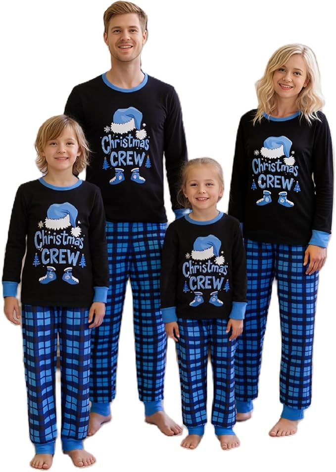 2024 Family Matching Pajamas Sets - Christmas Pjs Sleepwear Outfits for Holiday & Xmas Party