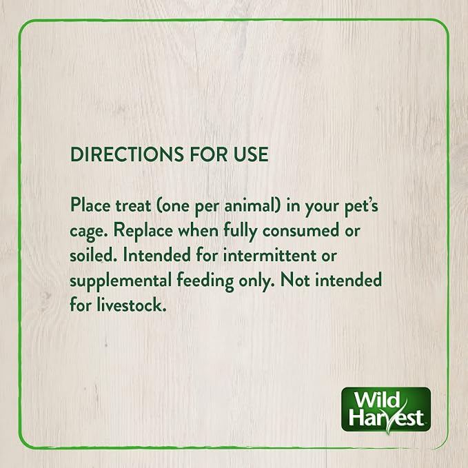 Wild Harvest® Foraging Instincts Roll n’ Play Interactive Treat, 3 Count, for Pet Mice, Rats, Hamsters and Gerbils, 2.30 Ounce (Pack of 1)