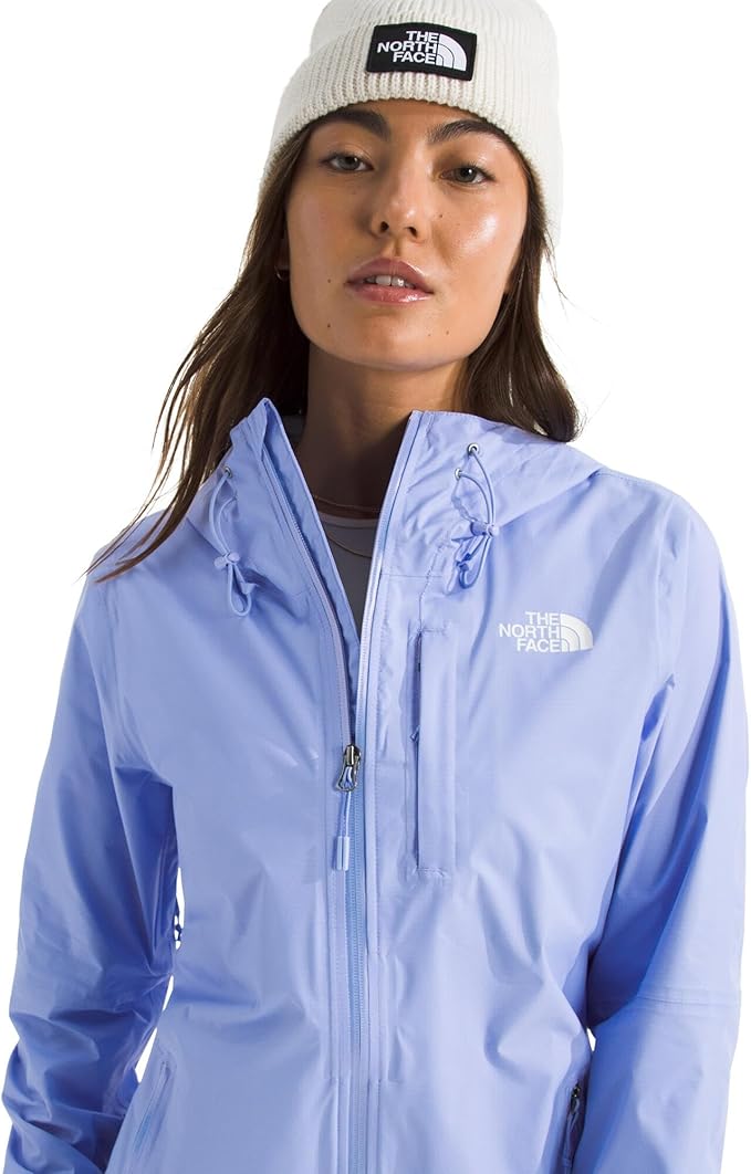 THE NORTH FACE Women's Alta Vista Rain Jacket | 3 Piece Hood With Adjustable Cinch-cord, Waterproof, Breathable
