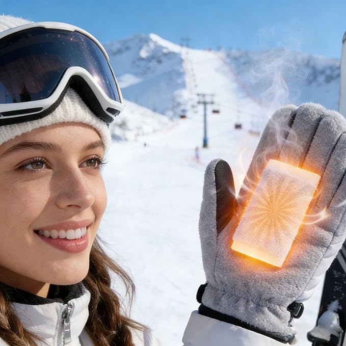 Hand Warmers - 90 Packs Hot Hands Disposable Heat Pad, Hot Hands Hand Warmers, Up to 10 Hours of Safe and Continuous Heat, Perfect for Camping, Outdoor Skiing, Fishing Ideal for Outdoors and Travel.