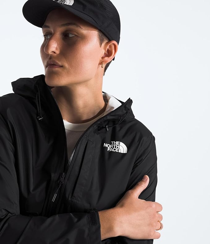 THE NORTH FACE Women's Alta Vista Rain Jacket | 3 Piece Hood With Adjustable Cinch-cord, Waterproof, Breathable