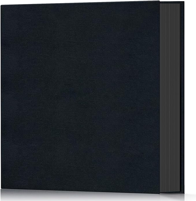 Popotop Photo Album 4x6 600 Pockets for Wedding Gifts,Linen Hardcover Picture Albums for Family Anniversary Baby Vacation Pictures