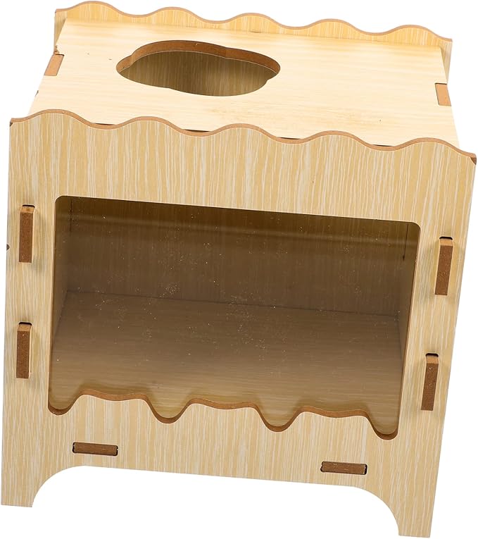 balacoo Hamster Digging Box Toy Nest for Small Pets Interactive Hiding Plaything and Design for Indoor and Outdoor Use