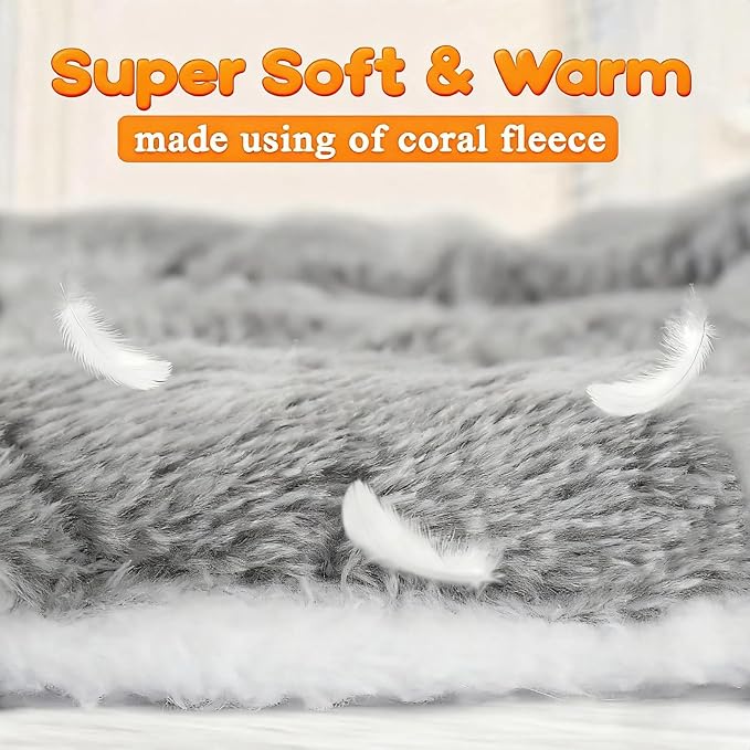 Steelhill Small Pet Bed 3 Pcs Animal Beds for Rabbit,Guinea Pig,Chinchilla,Hedgehog,Ferret & More Warm,Cozy,Soft Washable Bunny Pet Mattress for Indoor
