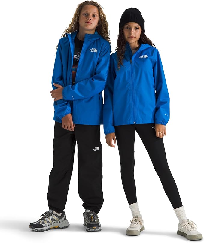 The North Face Unisex Kids Zipline Rain Jacket - Waterproof Rain Coat, Secure Zip Pockets, Weather Ready Hood