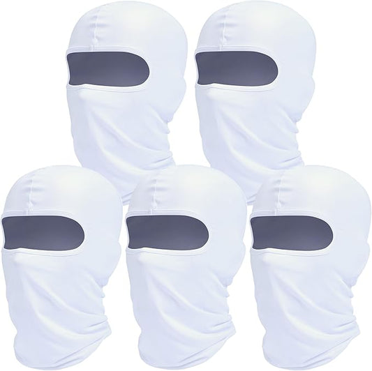 ROXUN Balaclava Ski Mask, 5 Pack Neck Gaiter Motorcycle Scarf Cold Winter Warm Windproof Men/Women