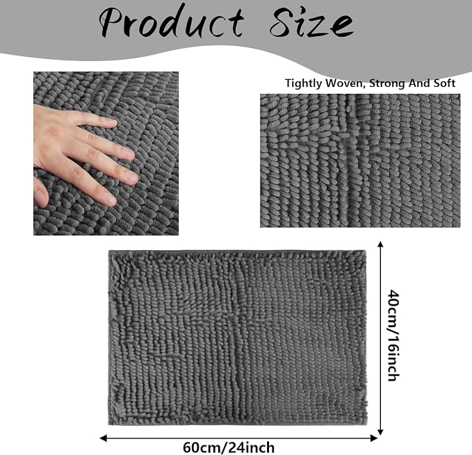 5 Pcs Guinea Pig Cage Liner 16 x 24 Inch Dark Gray Guinea Pig Bedding Washable Training Mat Reusable Small Animal Sleeping Pee Pads for Bunny Hamster