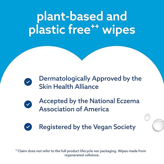 WaterWipes Sensitive+ Newborn & Baby Wipes, 3-In-1 Cleans, Cares, Protects, 99.9% Water, Unscented & Hypoallergenic, 240 Count (4 Packs)