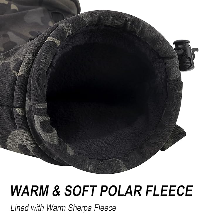 PETAC GEAR Tactical Hand Warmer,Portable Drop Hanger Waist Handwarmer Pouch for Hunting Golf Camping Fishing, Hiking, Football Winter Outdoor Field Survival.