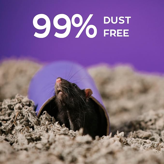 Carefresh Natural Paper Small Pet Bedding, Odor Control 60L | 2X more absorbent, 99% dust free, odor control, Biodegradable and compostable, For hamsters, rabbits and guinea pigs