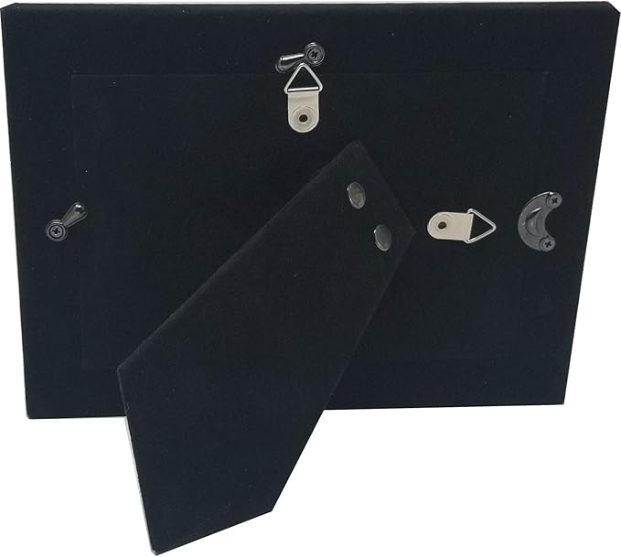 Personalized Add Your Custom Text Engraved Anodized Aluminum Hanging/Tabletop Personlized Group Family Photo Picture Frame