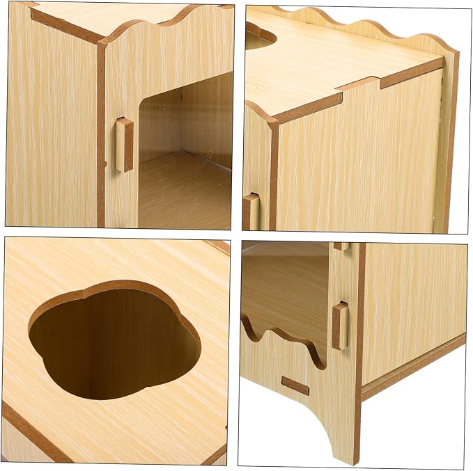 BESPORTBLE Hamster Digging Box Interactive Hiding Toy for Small Pets Durable Design with Multiple for Fun Comfortable Hideout for Hamsters and Gerbils
