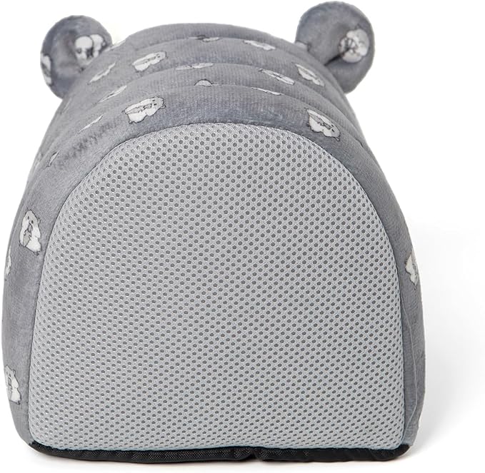 Hedgehog Bed Cave Hideout Hedgehog House Hedgehog Accessories, Hamster Small Animals Cage Supplies Warm House (Grey)