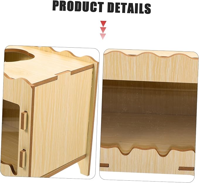 VANZACK Hamster Nest Small Animal Toys Gerbil Pet Supplies Digging Box Pet Nest for Hamsters