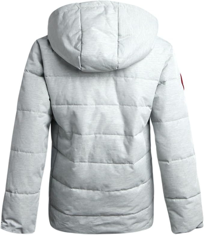 CANADA WEATHER GEAR Mens Winter Puffer Jacket - Heavyweight Insulated Ski Jacket Hooded Mens Coats Weather Resistant Coat