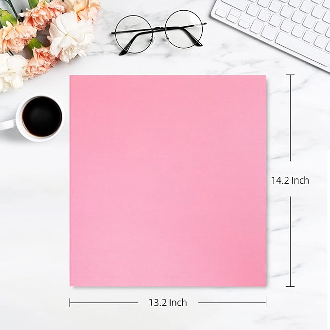 potricher Photo Album for 4x6 1000 Photos Linen Cover Extra Large Capacity Picture Book for Family Wedding Anniversary and Baby (Pink)