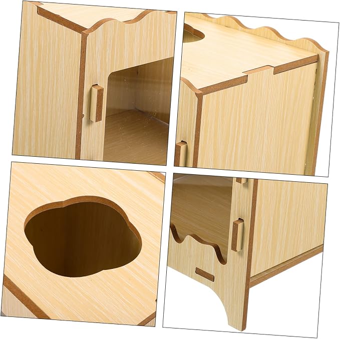 LIOOBO Hamster Digging Plaything Interactive Nest Toy for Small Pets Creative Hamster House Natural Tunnel for Exploration and Fun for Enrichment Activities