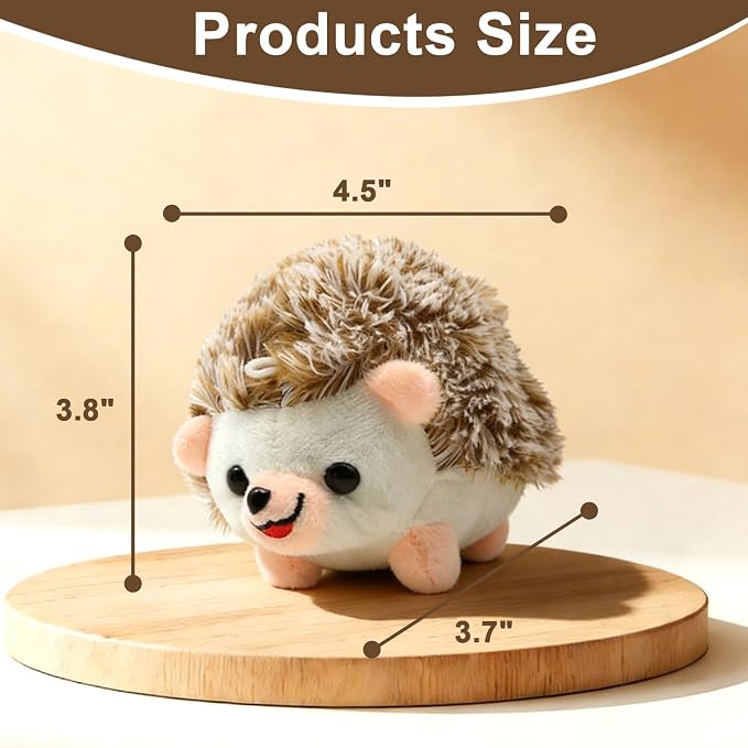 Sizobi Cute Hedgehog Pin Cushion for Sewing,Needle Holder Sewing Pin Holder | Soft Plush Needle Holder,Sewing Supplies Accessories Gift for Quilting, Embroidery, DIY Crafts(Sewing Pins Not Included)