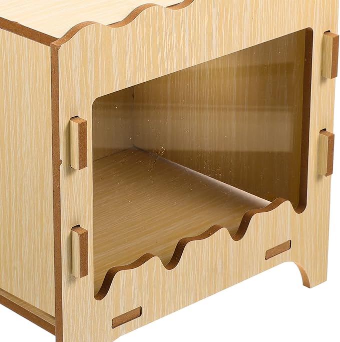 COLLBATH Hamster Digging Box Durable Nesting Toy for Small Pets for Hiding and Playing Safe and Eco-Friendly Digging Plaything for Hamsters Mice and Other Small Animals