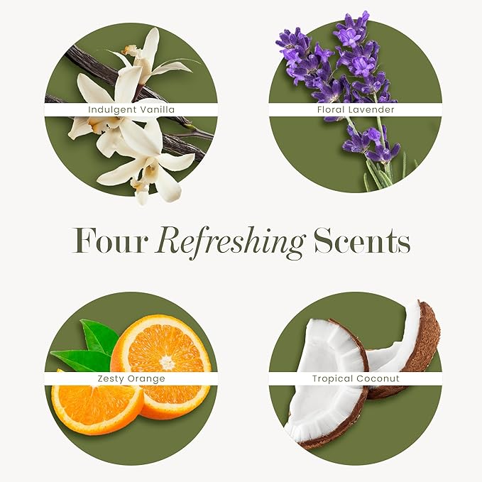 Foaming Hand Soap Refills – Rich, Moisturizing Lather in Coconut Scent, Works with Dispensers, 10 count