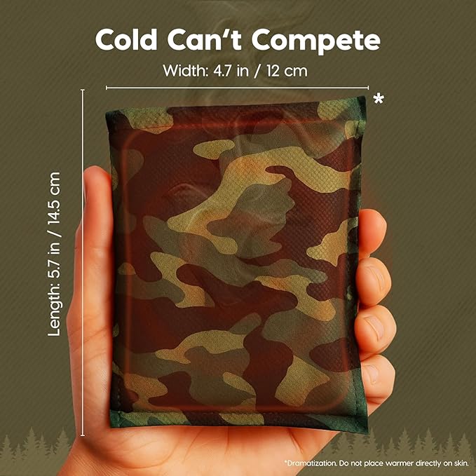 IRIS USA Hand Warmers, Regular/Large/Jumbo, 30/60 Individual Warmers, Regular/Adhesive Body Warmers Up to 10/12/18 Hours Disposable Handwarmer Bulk for Hot Hands Feet Chest Back, TSA-Approved, Camping