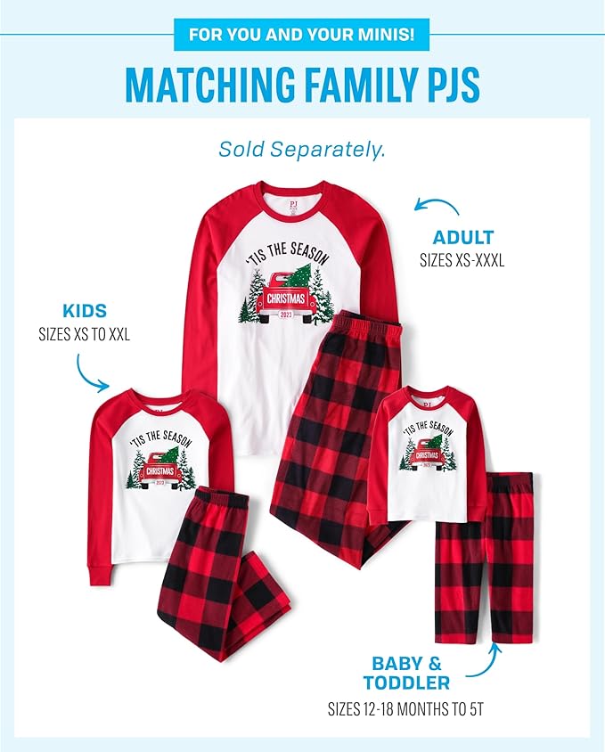 The Children's Place Kids' Holiday Long Sleeve Pajamas