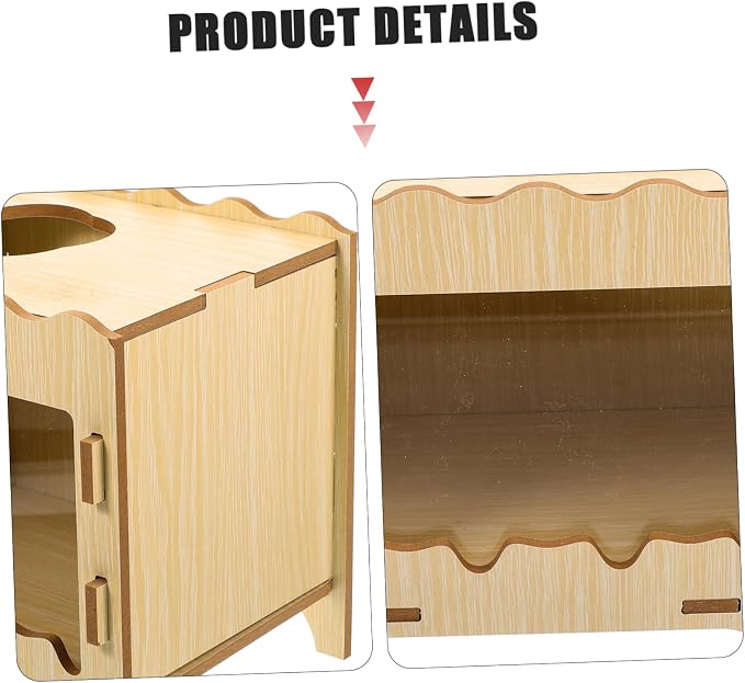 Real Hamsters Toys Fun Digging Nest Box Creative Hamster House Pet Toy