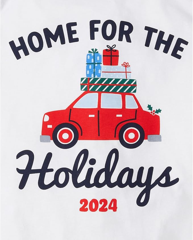 The Children’s Place Family Matching, Christmas and Holiday Pajama Sets, Cotton