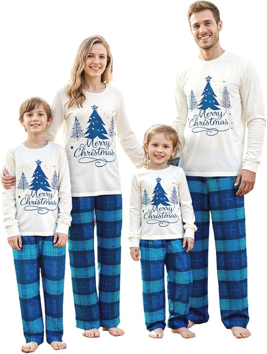 Christmas Pajamas for Family Matching Family Christmas Pajamas Set PJS Holiday Xmas Family Jammies Sleepwear