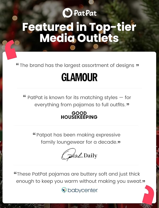 PATPAT Matching Family Christmas Onesie Pajamas – Holiday Hooded Jumpsuit Sleepwear PJs Couples Xmas Loungewear with Socks
