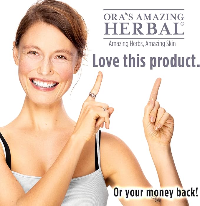 Ora's Amazing Herbal Baby Powder, Talc, Cornstarch and Grain Free 2.5oz, Made in The USA (Unscented 3 Pack)