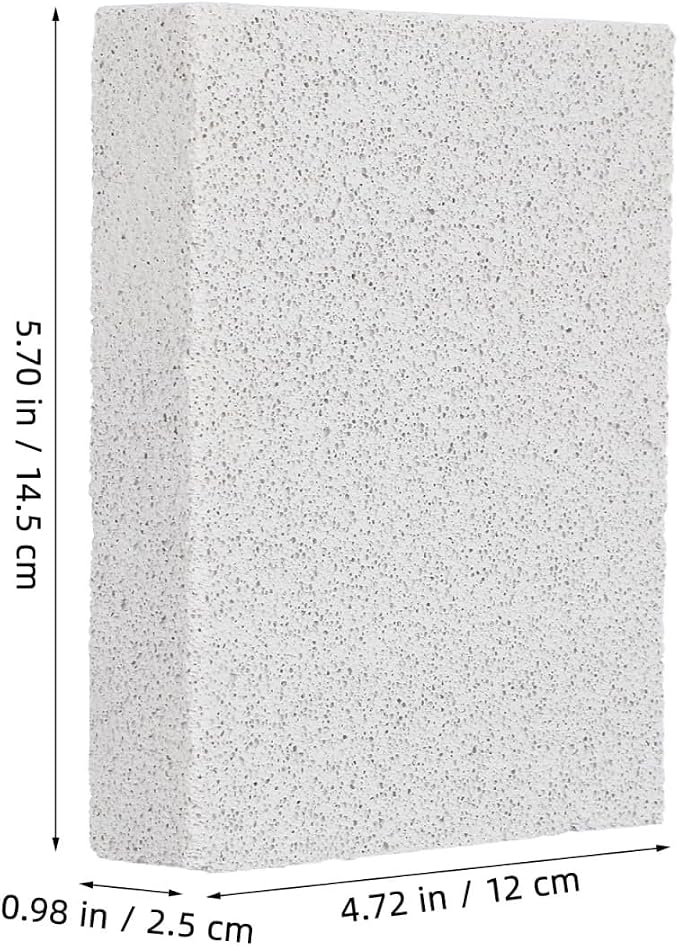Toddmomy Rabbit Scratching Pad: Natural Lava Pumice Stone Claw & Teeth Grinding Pad for Hamster Guinea Pig Gerbil Small Pet Cage Accessories