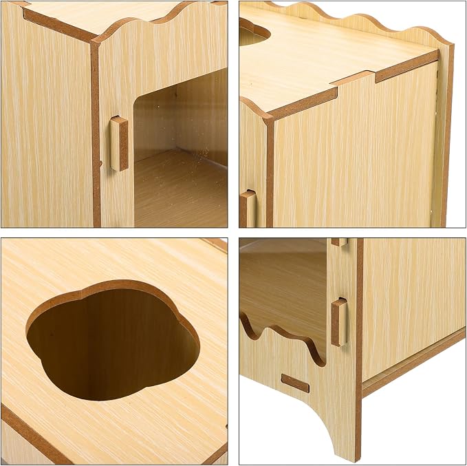 COLLBATH Hamster Digging Box Durable Nesting Toy for Small Pets for Hiding and Playing Safe and Eco-Friendly Digging Plaything for Hamsters Mice and Other Small Animals