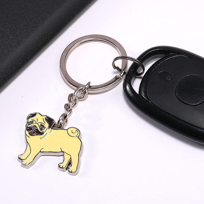 Cute Key chain Pendant Hedgehog Keychain Animal Shape Style Novelty Pineapple Cat Gifts Keyring for Women Men