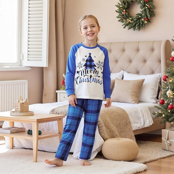 Christmas Pajamas for Family Matching Family Christmas Pajamas Set PJS Holiday Xmas Family Jammies Sleepwear