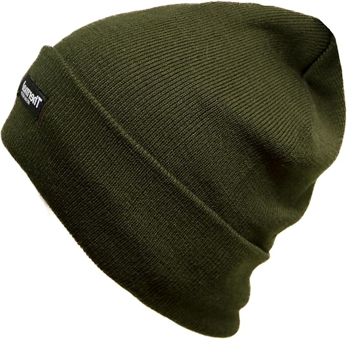 McGuire Gear Thermal Insulated Beanie, Water Resistant Watch Cap with 40 Gram Insulation, Lightweight Warm Winter Hat