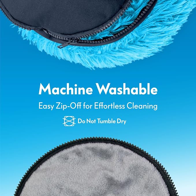 Paw Inspired Furr-O Burrowing Pet Bed Enrichment, Removable Base, Blue | Cozy Carrier Toy, Zip-On Spandex and Fleece Bottoms, Hideout Cage Accessories for Guinea Pigs, Hamsters, Small Pets, Animals