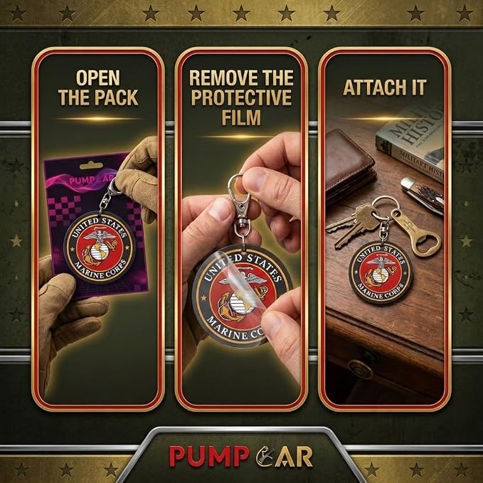 PumpCar Acrylic Keychain Double-Sided Charm Key Ring with Metal Clip Backpack Charm Bag and Car Key Accessory Collectible