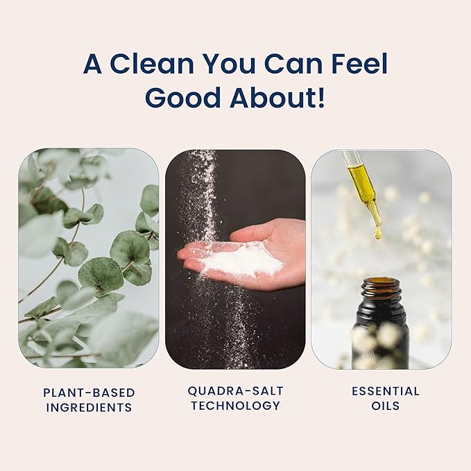 Truly Free Fabric Softening Conditioner for Clothes| Safe for Babies & Kids with Sensitive Skin | Plant-Based | Include 1 Refillable 50oz Bottle with Measuring Cap| Unscented Rinse(50 Loads)