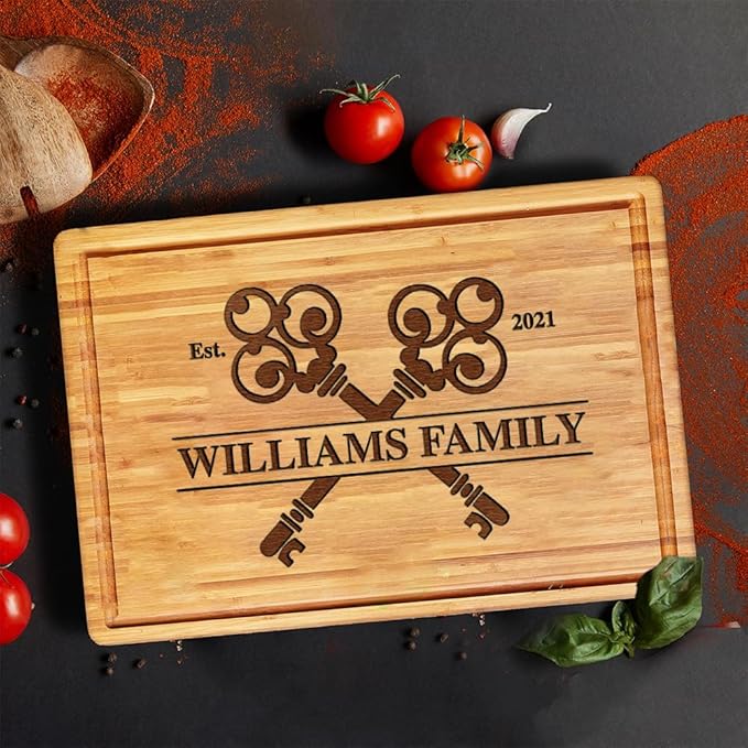 Personalized Housewarming Gift for New Home, Custom Engraved Cutting Board New Home Gift Ideas, Realtor Closing Gifts for First Time Home Buyers, New Neighbor Home Sweet Home Gift
