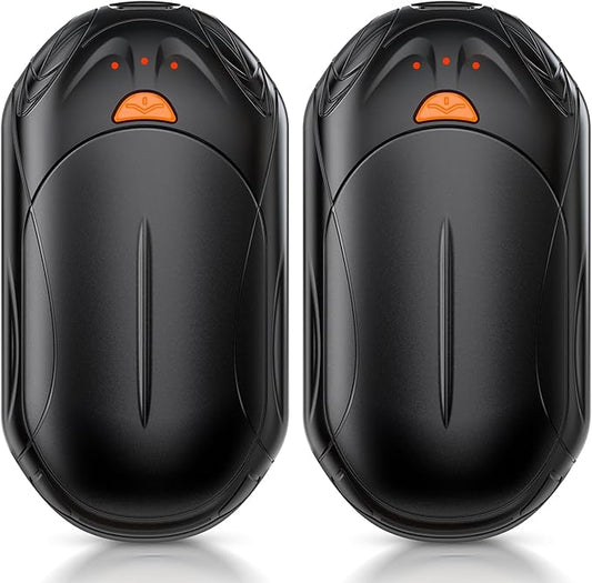 AI Hand Warmers Rechargeable 2 Pack, AI Smart Chips Electric Hand Warmers, 20Hrs Long Safe Heat, Portable Pocket Heater, Gifts for Christmas, Outdoor, Hunting, Golf, Camping Accessories