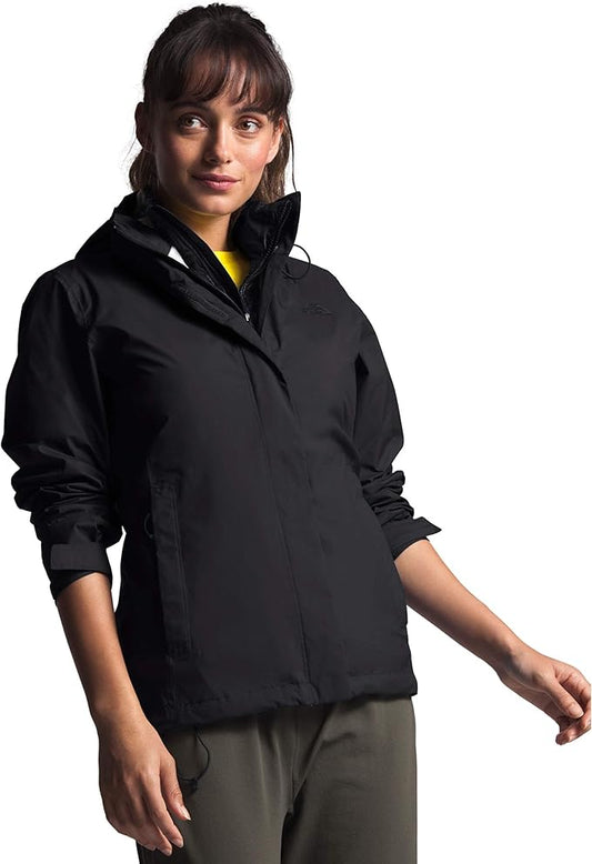 THE NORTH FACE Women's Venture 2 Waterproof Hooded Rain Jacket | Raincoat With Breathable Dryvent 2.5l Fabric, Pit-zips