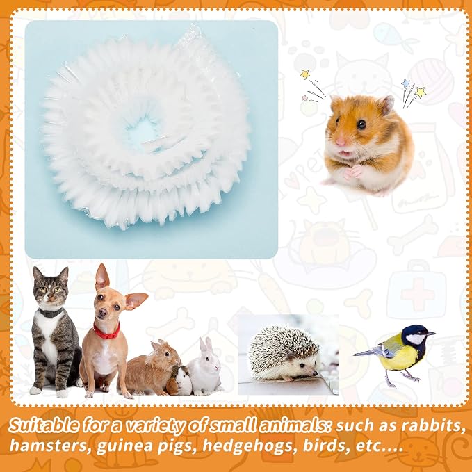 Tondiamo Disposable Rabbit Cage Liners for Litter Box Tray, Medium, 50 Pcs | Leak Proof Elastic Plastic Toilet Film Bags for Small Animals Bunny Guinea Pig Hamster Hedgehog Chinchilla Bird, Easy Clean