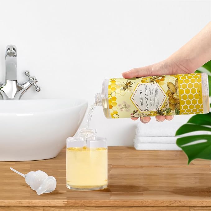 ROMIIE ZOI Foaming Hand Soap Refill, Honey & Almond, Gentle & Moisturizing Formula, 1 L/ 33.8 FL OZ